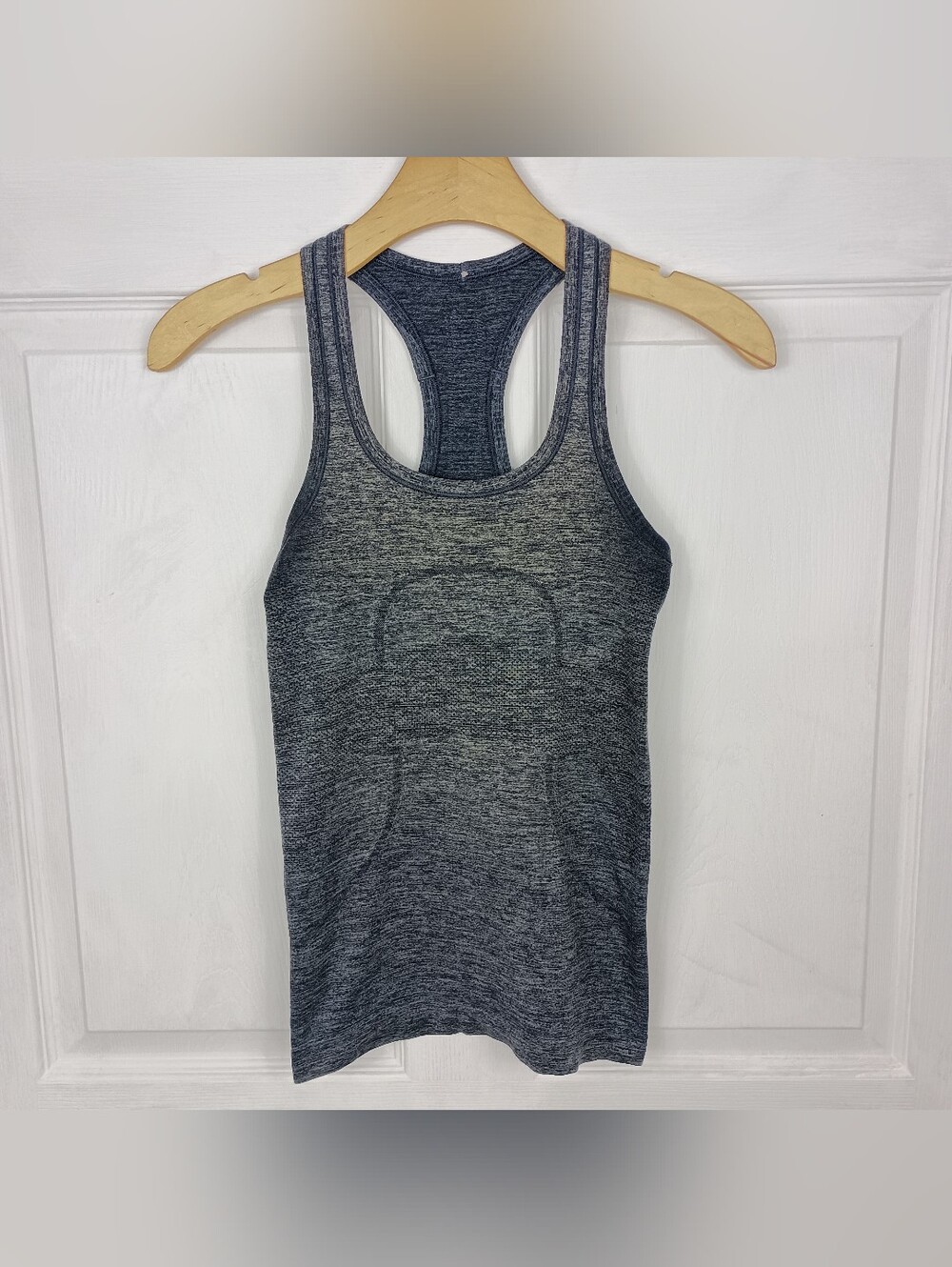 Lululemon Swiftly Tech Tank 2 Womens Heathered Slate Gray Racerback Top